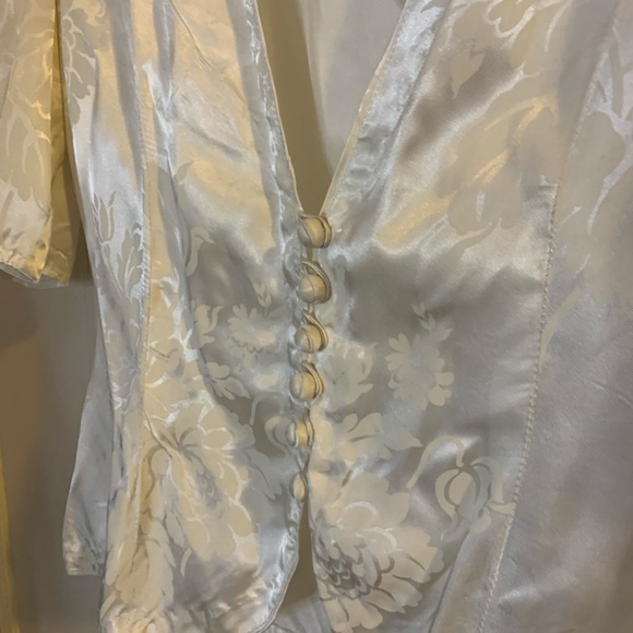 Vintage silk blouse - Picture 3 of 4